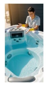 hot tub cleaninng solution