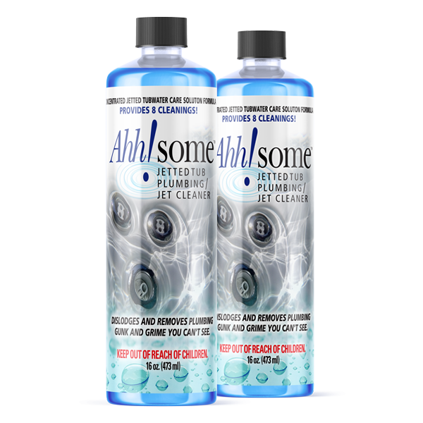 2-Pack Ahh-some Hot Tub/Jetted Bath Plumbing & Jet Cleaner Concentrated Formula (16 oz.)