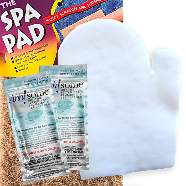Hot Tub/Spa Purge Cleaning Kit Value Pack